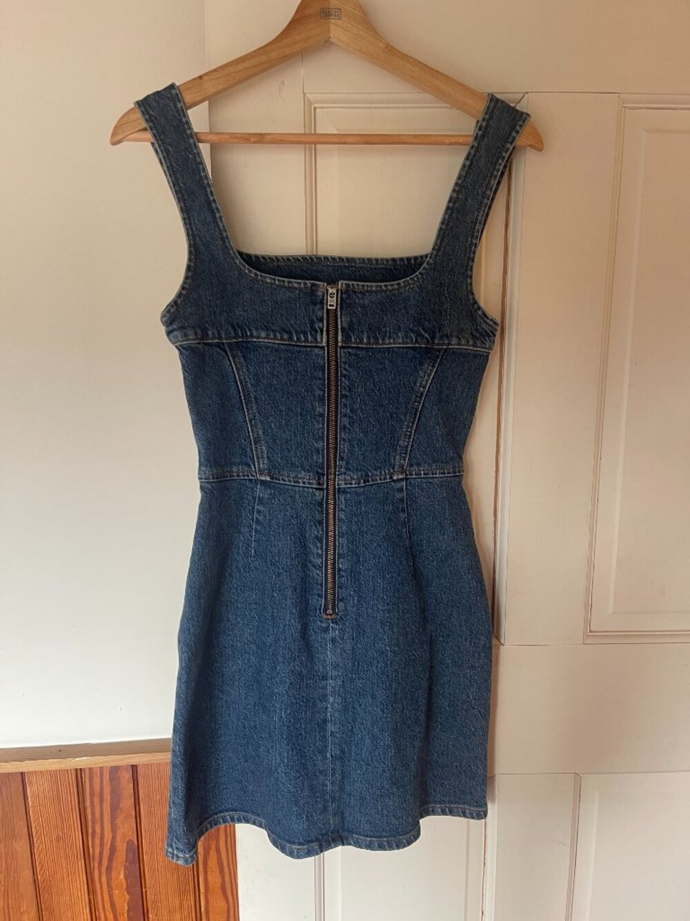 Reformation Davies Bustier Denim Mini Dress, 0 - Picture 4 of 4